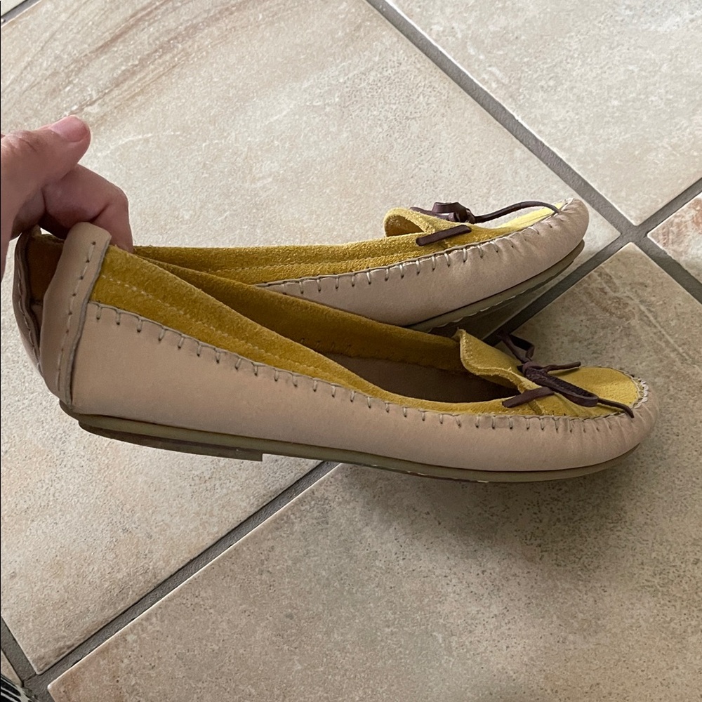 See By Chloe Mustard and Beige Moccasins - Picture 5 of 6